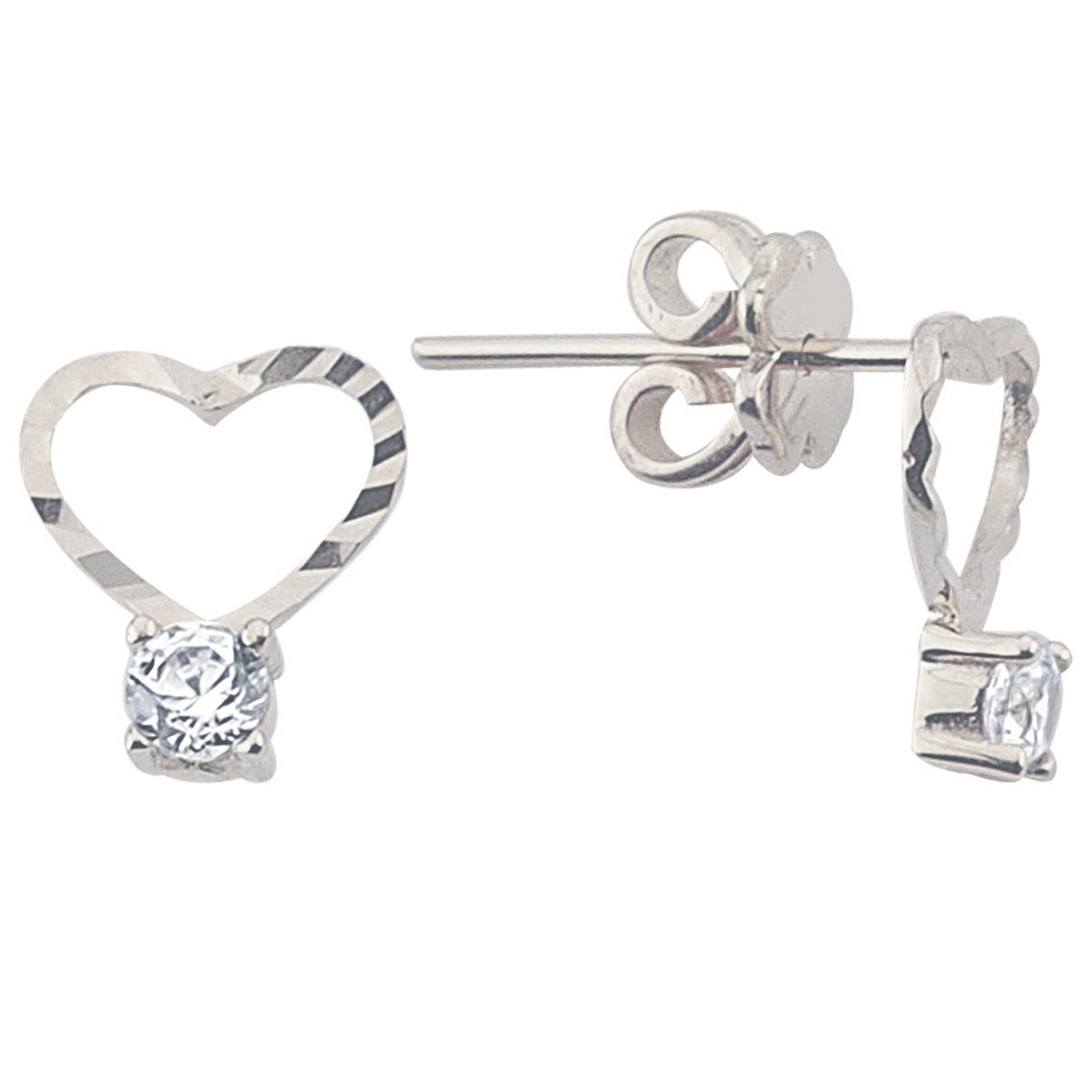 Pendientes Mini Corazón Oro