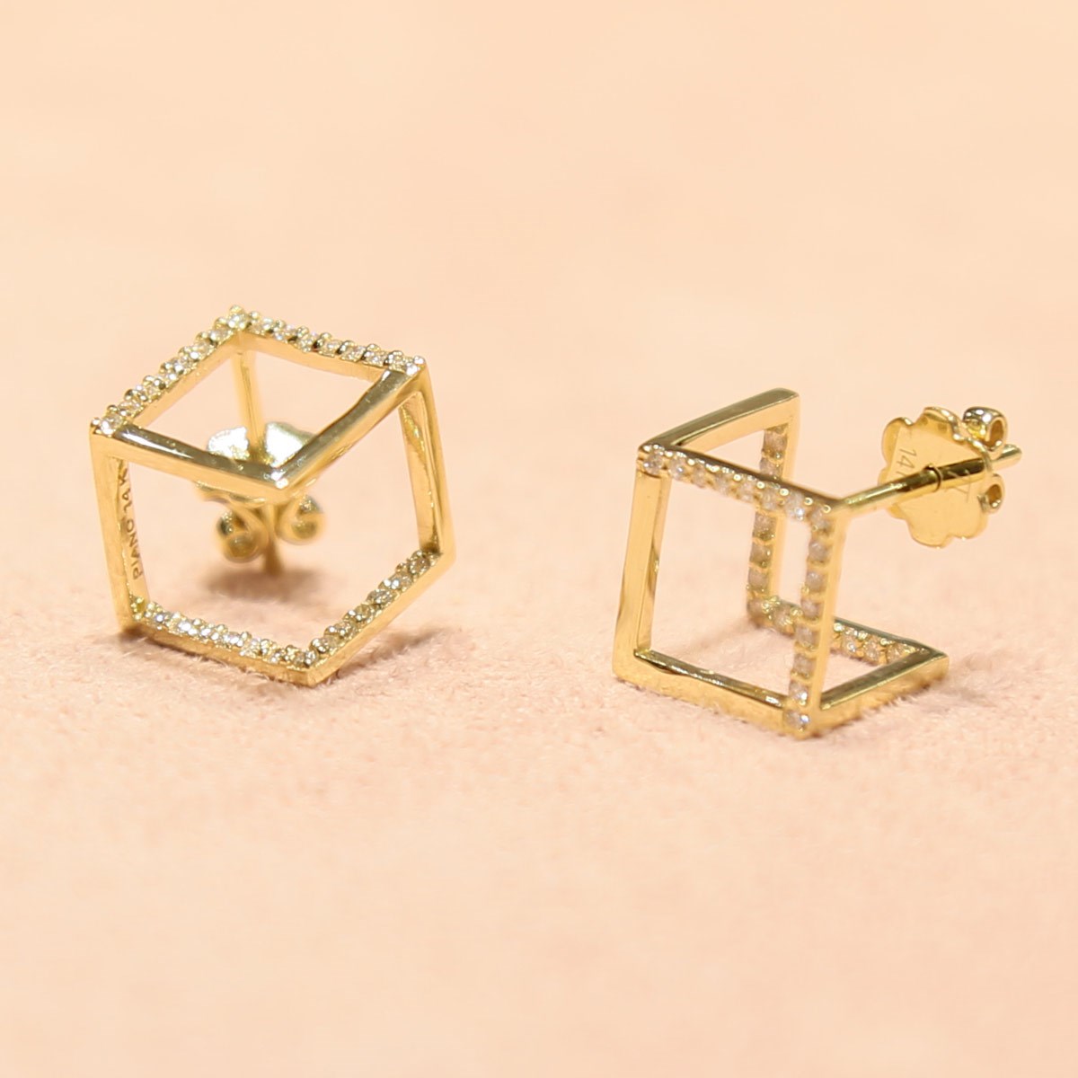 Pendientes Grace Geométricos Oro