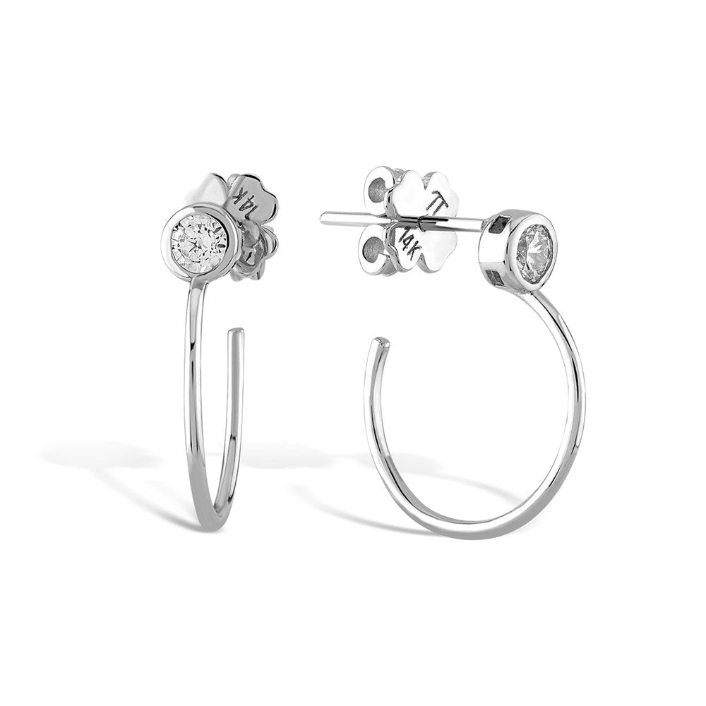 Pendientes Círculo Radiante Oro