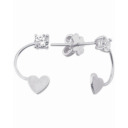 Pendientes Corazón Abrazo Oro
